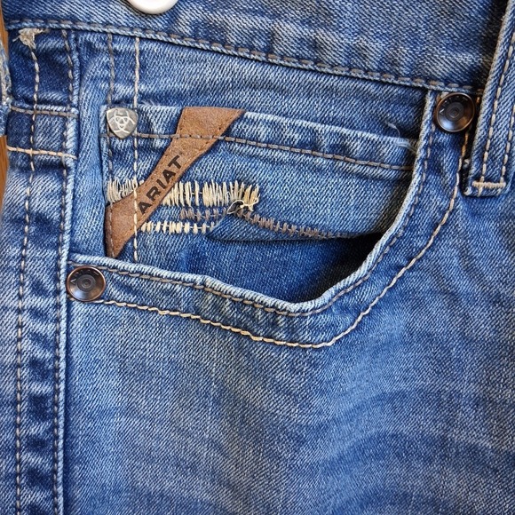 Ariat M7 Slim Fit Straight Leg Jeans 32x34 Mens Hartwell Julian EUC - Picture 13 of 16